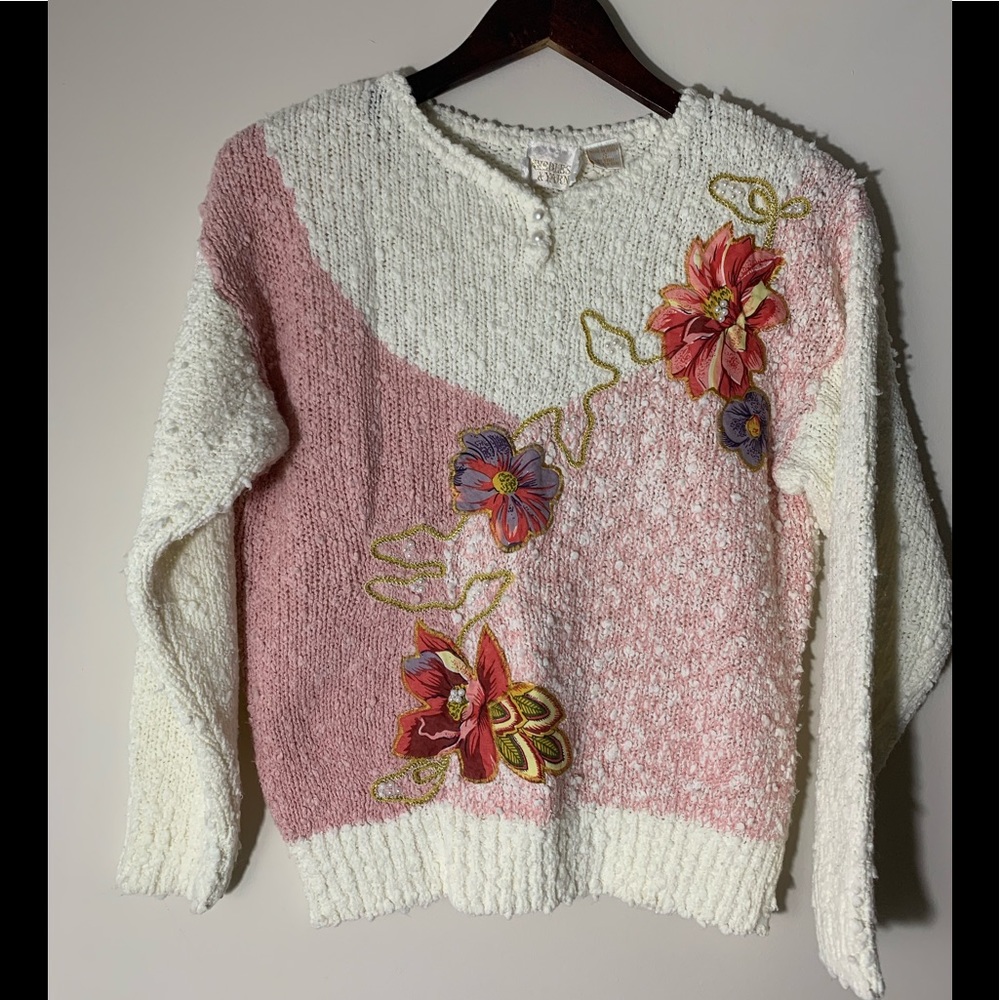 Needles & Yarn Vintage Knit Sweater
